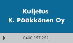 Kuljetus K. Pääkkönen Oy logo